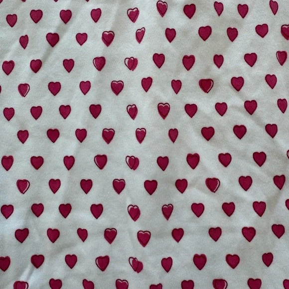Roller Rabbit Pink Hearts Pajamas Size XS - Picture 3 of 6